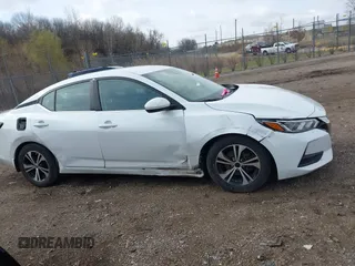 2020 Nissan Sentra SV with VIN 3N1AB8CV4LY283729, listed as a IAAI auction lot 41936919 with 50,179 mi miles. Bid and sale history available at carsss.com. Image 13.