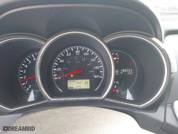 2013 Nissan Murano SL with VIN JN8AZ1MW0DW320487, listed as a IAAI auction lot 40760140 with 156,066 mi miles. Bid and sale history available at carsss.com. Image 7.