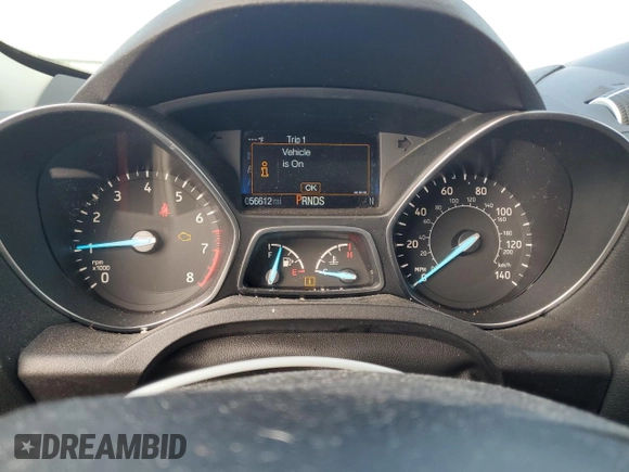 2019 Ford Escape Titanium with VIN 1FMCU9J91KUB56025, listed as a Copart auction lot 52856655 with 56,612 mi miles and Clean Title. Bid and sale history available at carsss.com. Image 9.