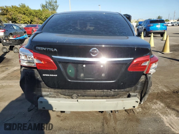 2019 Nissan Sentra S with VIN 3N1AB7AP0KY446731, listed as a Copart auction lot 46526435 with 66,421 mi miles and Non Repairable. Bid and sale history available at carsss.com. Image 6.