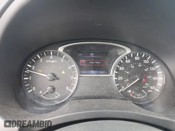 2018 Nissan Altima 2.5 S with VIN 1N4AL3AP9JC160845, listed as a Copart auction lot 53356135 with 115,060 mi miles and Salvage Title. Bid and sale history available at carsss.com. Image 9.