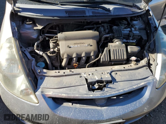 2007 Honda Fit with VIN JHMGD38447S032586, listed as a Copart auction lot 69973944 with 0 mi miles and Salvage Title. Bid and sale history available at carsss.com. Image 11.