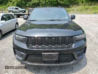 2024 Jeep Grand Cherokee Altitude with VIN 1C4RJHAG4RC681922, listed as a Copart auction lot 59997195 with 12,042 mi miles and Salvage title. Bid and sale history available at DreamBid. Image 5.