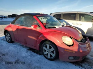 2006 Volkswagen Beetle with VIN 3VWRF21Y86M311491, listed as a Copart auction lot 87729475 with 158,535 mi miles and Non Repairable. Bid and sale history available at DreamBid. Image 4.