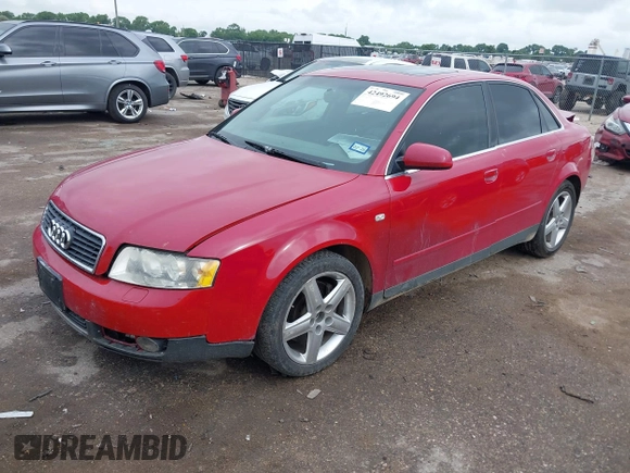 2003 Audi A4 3.0L with VIN WAULT68E23A254280, listed as a IAAI auction lot 42492694 with Not provided miles and . Bid and sale history available at DreamBid. Image 17.
