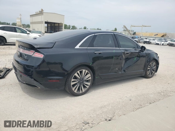 2017 Lincoln MKZ Reserve with VIN 3LN6L5E92HR649666, listed as a Copart auction lot 60908385 with 208,199 mi miles and Salvage title. Bid and sale history available at DreamBid. Image 3.