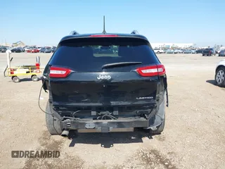 2017 Jeep Cherokee Limited with VIN 1C4PJLDB3HW523076, listed as a IAAI auction lot 41612129 with 94,970 mi miles. Bid and sale history available at carsss.com. Image 17.