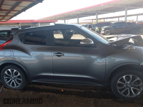 2013 Nissan Juke SL with VIN JN8AF5MV3DT214544, listed as a IAAI auction lot 41980194 with 57,161 mi miles and . Bid and sale history available at DreamBid. Image 13.