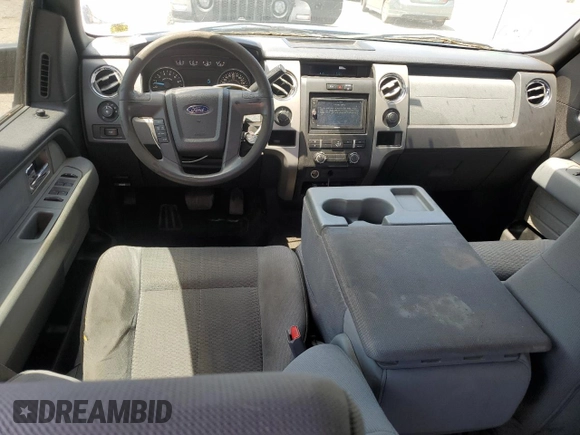 2011 Ford F-150 XL with VIN 1FTFW1EFXBFA13768, listed as a Copart auction lot 63580345 with 201,816 mi miles and Salvage title. Bid and sale history available at DreamBid. Image 8.