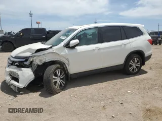 2018 Honda Pilot EX-L with VIN 5FNYF6H5XJB060259, listed as a Copart auction lot 60738765 with Not provided miles and Salvage title. Bid and sale history available at DreamBid. Image 1.