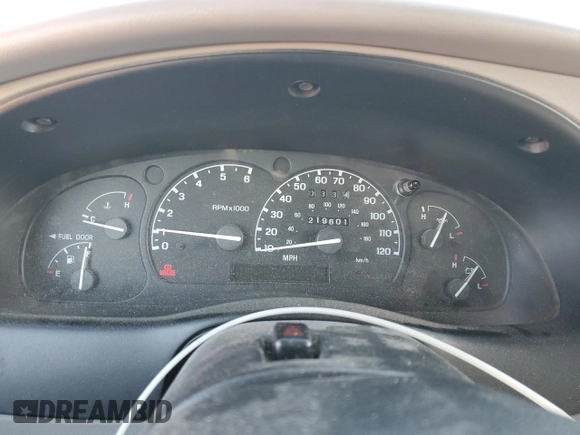 1998 Ford Ranger XL with VIN 1FTZR15UXWPB13999, listed as a Copart auction lot 46930095 with 219,601 mi miles and Salvage Title. Bid and sale history available at DreamBid. Image 9.