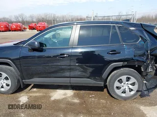 2023 Toyota RAV4 LE with VIN 2T3F1RFV4PC332593, listed as a IAAI auction lot 42071526 with 33,745 mi miles. Bid and sale history available at carsss.com. Image 15.