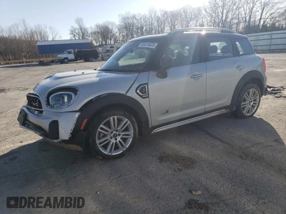2021 MINI Countryman Cooper S z VIN WMZ83BR0XM3N09851, wystawiony jako Copart lot #48519425 z przebiegiem 37 267 mil mil oraz Szkoda całkowita • Salvage title. Historia ofert i sprzedaży dostępna na DreamBid. Obrazek 1.