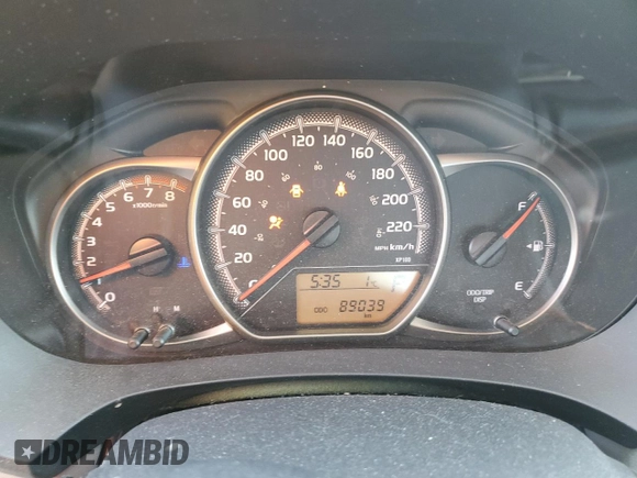 2016 Toyota Yaris L with VIN VNKKTUD38GA068800, listed as a Copart auction lot 48301905 with 89,039 mi miles and Salvage Title. Bid and sale history available at DreamBid. Image 9.