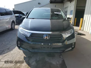 2024 Honda Odyssey EX-L with VIN 5FNRL6H64RB036234, listed as a Copart auction lot 68109994 with 106 mi miles and Salvage Title. Bid and sale history available at DreamBid. Image 5.