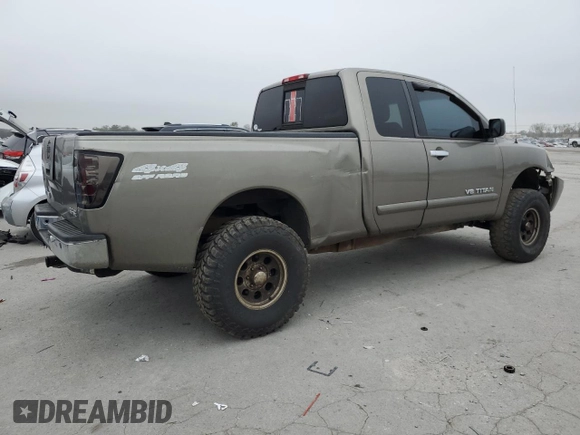 2006 Nissan Titan SE with VIN 1N6BA06B06N520366, listed as a Copart auction lot 79170324 with 238,723 mi miles and Clean title. Bid and sale history available at DreamBid. Image 3.