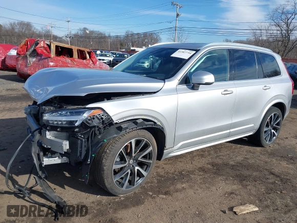 2021 Volvo XC90 Momentum with VIN YV4A22PK2M1710788, listed as a IAAI auction lot 41587754 with 41,439 mi miles and . Bid and sale history available at DreamBid. Image 18.