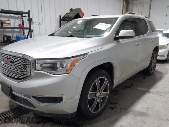 2018 GMC Acadia Denali with VIN 1GKKNXLS4JZ219108, listed as a IAAI auction lot 41617490 with 55,096 mi miles and . Bid and sale history available at DreamBid. Image 2.