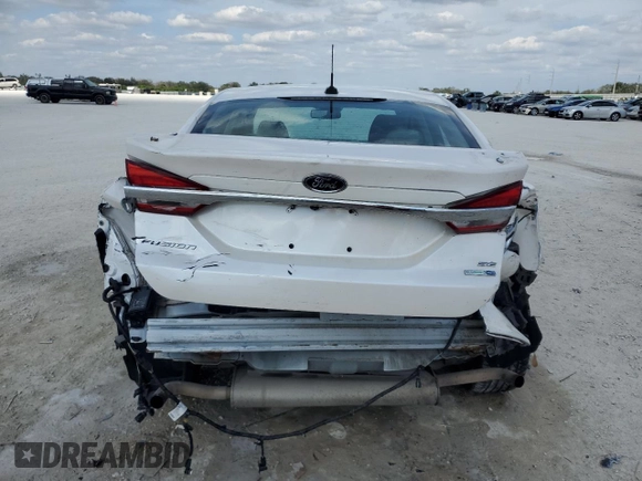 2018 Ford Fusion SE with VIN 3FA6P0T91JR106545, listed as a Copart auction lot 43761865 with 107,168 mi miles and Non Repairable. Bid and sale history available at carsss.com. Image 6.
