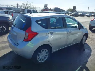2015 Nissan Versa Note S with VIN 3N1CE2CPXFL418955, listed as a IAAI auction lot 41725154 with 114,901 mi miles. Bid and sale history available at carsss.com. Image 4.