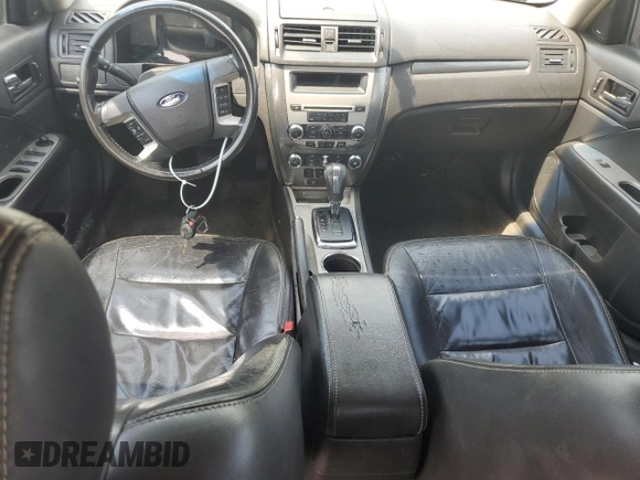 2012 Ford Fusion SEL with VIN 3FAHP0JG9CR202680, listed as a Copart auction lot 57423305 with 199,168 mi miles and Salvage title. Bid and sale history available at DreamBid. Image 8.