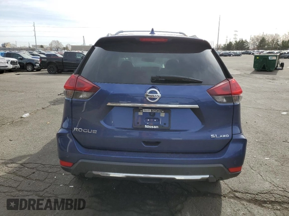 2019 Nissan Rogue SL with VIN 5N1AT2MV7KC797020, listed as a Copart auction lot 49882205 with 28,916 mi miles and Salvage Title. Bid and sale history available at carsss.com. Image 6.