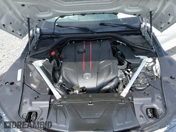 2025 Toyota Supra 3.0 with VIN WZ1DB0G03SW069994, listed as a IAAI auction lot 42577147 with 4,352 mi miles and . Bid and sale history available at DreamBid. Image 10.