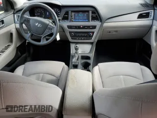 2017 Hyundai Sonata 2.4L with VIN 5NPE24AF3HH516541, listed as a Copart auction lot 52122975 with 117,206 mi miles and Salvage Title. Bid and sale history available at carsss.com. Image 8.