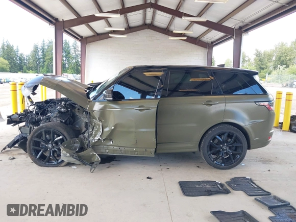 2021 Land Rover Range Rover Sport SVR with VIN SALWZ2RE1MA781663, listed as a IAAI auction lot 42383778 with Not provided miles and . Bid and sale history available at DreamBid. Image 15.