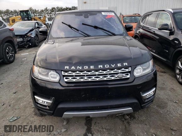 2017 Land Rover Range Rover with VIN NJ1569E, listed as a Copart auction lot 79323693 with 45,015 mi miles and Salvage Title. Bid and sale history available at DreamBid. Image 5.