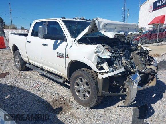 2013 Ram 2500 Laramie with VIN 3C6UR5FL5DG511945, listed as a IAAI auction lot 41791206 with 266,899 mi miles and . Bid and sale history available at DreamBid. Image 1.