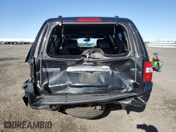 2010 Ford Expedition Max Limited with VIN 1FMJK2A56AEB60369, listed as a Copart auction lot 52461025 with 89,649 mi miles and Salvage title. Bid and sale history available at DreamBid. Image 6.