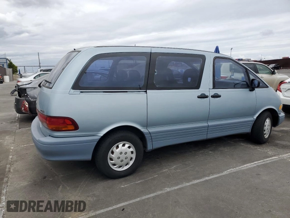 1991 Toyota Previa z VIN JT3AC11R6M0021461, wystawiony jako Copart lot #53749465 z przebiegiem 172 996 mil mil oraz Czysty tytuł • Clean title. Historia ofert i sprzedaży dostępna na DreamBid. Obrazek 3.