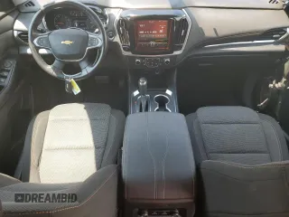 2019 Chevrolet Traverse LT Cloth with VIN 1GNERGKW5KJ300739, listed as a Copart auction lot 59311695 with 91,741 mi miles and Salvage title. Bid and sale history available at DreamBid. Image 8.