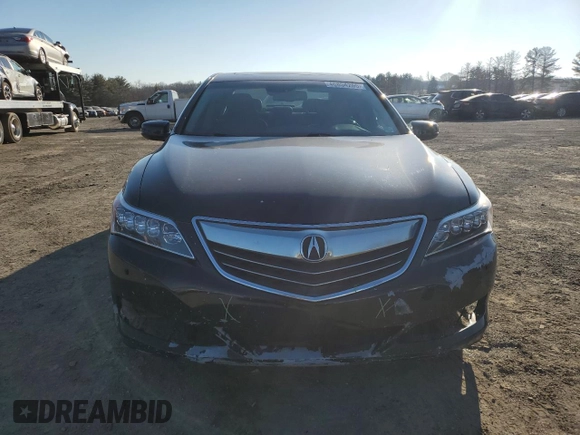2014 Acura RLX Advance with VIN JH4KC1F95EC003685, listed as a Copart auction lot 46854265 with 145,250 mi miles and Salvage Title. Bid and sale history available at DreamBid. Image 5.