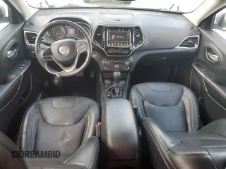 2019 Jeep Cherokee Limited with VIN 1C4PJMDN7KD116722, listed as a Copart auction lot 55806305 with 72,155 mi miles and Salvage title. Bid and sale history available at DreamBid. Image 8.