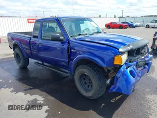 2003 Ford Ranger XL Fleet with VIN 1FTZR45E13PB71621, listed as a IAAI auction lot 42338352 with 156,637 mi miles and . Bid and sale history available at DreamBid. Image 1.