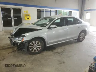 2012 Volkswagen Passat S with VIN 1VWAP7A37CC063792, listed as a Copart auction lot 58920585 with 111,721 mi miles and Clean title. Bid and sale history available at DreamBid. Image 1.
