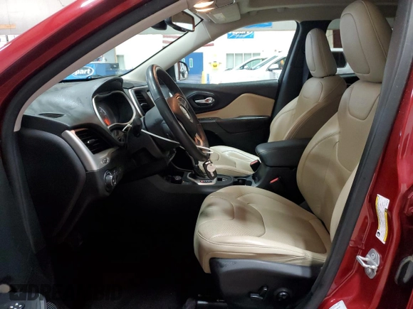 2016 Jeep Cherokee Limited with VIN 1C4PJMDS3GW204216, listed as a Copart auction lot 44033695 with 76,636 mi miles and Salvage Title. Bid and sale history available at DreamBid. Image 7.