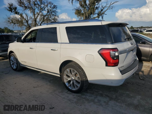 2019 Ford Expedition Max Platinum with VIN 1FMJK1LT0KEA64356, listed as a Copart auction lot 73845114 with 78,054 mi miles and Non repairable. Bid and sale history available at DreamBid. Image 2.