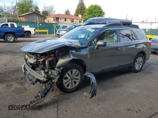 2015 Subaru Outback Premium z VIN 4S4BSBHC0F3311735, wystawiony jako Copart lot #57499575 z przebiegiem 133 256 mil mil oraz Szkoda całkowita • Salvage title. Historia ofert i sprzedaży dostępna na DreamBid. Obrazek 1.