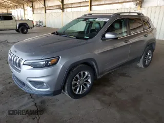 2019 Jeep Cherokee Latitude Plus with VIN 1C4PJLLB7KD202422, listed as a Copart auction lot 54378705 with 156,359 mi miles and Clean Title. Bid and sale history available at DreamBid. Image 1.