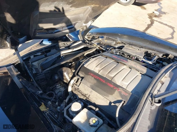 2019 Chevrolet Corvette Grand Sport 1LT with VIN 1G1YV2D70K5105479, listed as a IAAI auction lot 40877585 with 57,936 mi miles. Bid and sale history available at carsss.com. Image 10.