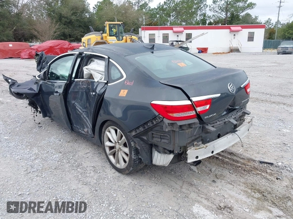 2015 Buick Verano Leather Group with VIN 1G4PS5SK4F4165602, listed as a IAAI auction lot 41523960 with 1 mi miles. Bid and sale history available at carsss.com. Image 3.
