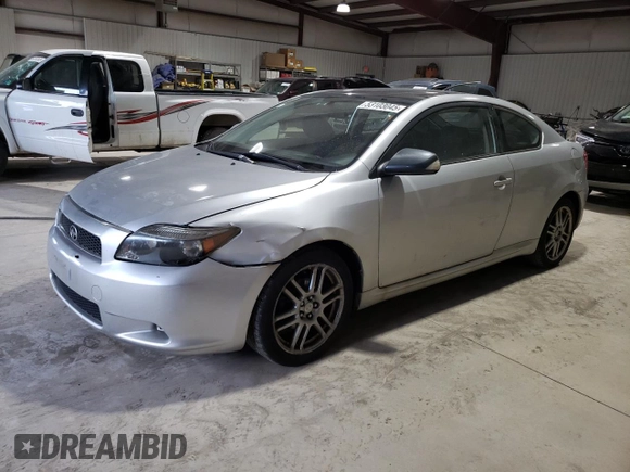 2006 Scion tC with VIN JTKDE177860078085, listed as a Copart auction lot 53103045 with 245,259 mi miles and Salvage Title. Bid and sale history available at carsss.com. Image 1.