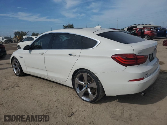 2016 BMW 5 Series 535i Gran Turismo xDrive with VIN WBA5M4C55GD186532, listed as a Copart auction lot 63764373 with 89,913 mi miles and . Bid and sale history available at DreamBid. Image 2.