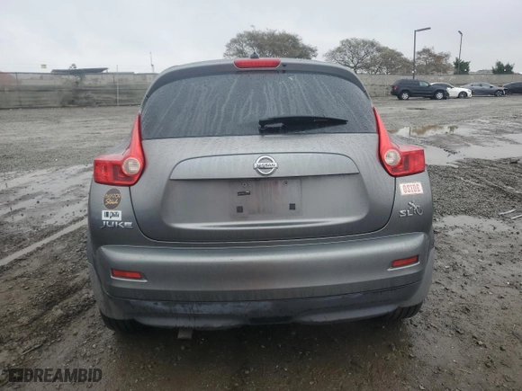 2011 Nissan Juke SL with VIN JN8AF5MR7BT001838, listed as a Copart auction lot 45340165 with 106,050 mi miles and Salvage Title. Bid and sale history available at carsss.com. Image 6.