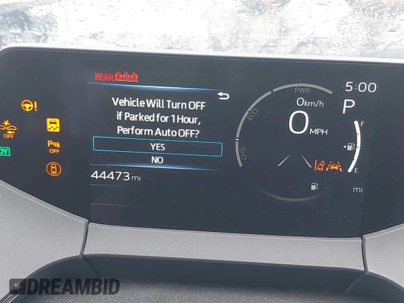 2023 Toyota Prius LE with VIN JTDACAAU0P3013309, listed as a IAAI auction lot 41567923 with 44,473 mi miles and . Bid and sale history available at DreamBid. Image 7.
