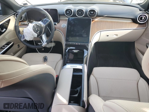 2023 Mercedes-Benz C 300 with VIN W1KAF4GBXPR137492, listed as a Copart auction lot 41928945 with 15,960 mi miles and Salvage title. Bid and sale history available at DreamBid. Image 8.