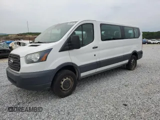 2015 Ford Transit XL with VIN 1FBZX2YM5FKB23526, listed as a Copart auction lot 46667635 with 129,058 mi miles and Salvage Title. Bid and sale history available at DreamBid. Image 1.